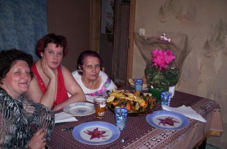 Patricia, Laura et Maman